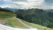 Archiviertes Webcam Bild: Skigebiet Dreiländereck: Blick auf Arnoldstein am 26.08.2026 um 16:06 Uhr