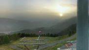 Archiviertes Webcam Bild: Skigebiet Dreiländereck: Blick auf Arnoldstein am 28.08.2026 um 07:48 Uhr