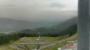 Archiviertes Webcam Bild: Skigebiet Dreiländereck: Blick auf Arnoldstein am 28.08.2026 um 08:48 Uhr