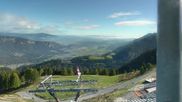 Archiviertes Webcam Bild: Skigebiet Dreiländereck: Blick auf Arnoldstein am 14.10.2026 um 10:33 Uhr