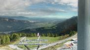 Archiviertes Webcam Bild: Skigebiet Dreiländereck: Blick auf Arnoldstein am 14.10.2026 um 12:33 Uhr