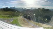 Archiviertes Webcam Bild: Skigebiet Dreiländereck: Blick auf Arnoldstein am 14.10.2026 um 16:33 Uhr