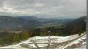 Archiviertes Webcam Bild: Skigebiet Dreiländereck: Blick auf Arnoldstein am 25.10.2026 um 14:12 Uhr