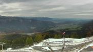 Archiviertes Webcam Bild: Skigebiet Dreiländereck: Blick auf Arnoldstein am 25.10.2026 um 16:12 Uhr