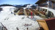 Archiviertes Webcam Bild: Skigebiet Dreiländereck: Bergrestaurant am 26 Feb 2026 um 14:11 Uhr