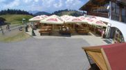 Archived webcam image showing Dreiländereck – Mountain Restaurant on 5 Aug 2026 at 12:00