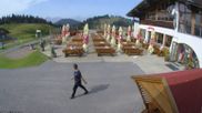Archived webcam image showing Dreiländereck – Mountain Restaurant on 28 Aug 2026 at 10:00