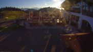 Archived webcam image showing Dreiländereck – Mountain Restaurant on 19 Sep 2026 at 18:56