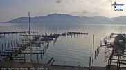 Archived webcam image showing Union Yacht Club at Attersee on 4 Mar 2026 at 08:47