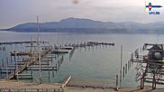 Archived webcam image showing Union Yacht Club at Attersee on 4 Mar 2026 at 10:47