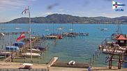Archived webcam image showing Union Yacht Club at Attersee on 20 Sep 2026 at 12:21