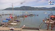 Archived webcam image showing Union Yacht Club at Attersee on 20 Sep 2026 at 14:21