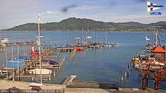 Archived webcam image showing Union Yacht Club at Attersee on 20 Sep 2026 at 16:21