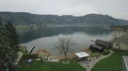 Archiviertes Webcam Bild: Ossiacher See: Blick vom Hotel Seerose am 13.04.2026 um 08:19 Uhr