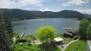 Archiviertes Webcam Bild: Ossiacher See: Blick vom Hotel Seerose am 28.05.2026 um 12:21 Uhr