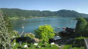 Archiviertes Webcam Bild: Ossiacher See: Blick vom Hotel Seerose am 29.05.2026 um 18:02 Uhr