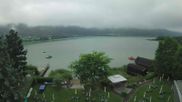 Archiviertes Webcam Bild: Ossiacher See: Blick vom Hotel Seerose am 12.07.2026 um 07:25 Uhr
