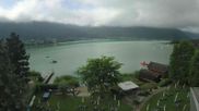 Archiviertes Webcam Bild: Ossiacher See: Blick vom Hotel Seerose am 12.07.2026 um 08:25 Uhr