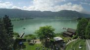 Archiviertes Webcam Bild: Ossiacher See: Blick vom Hotel Seerose am 12.07.2026 um 10:25 Uhr
