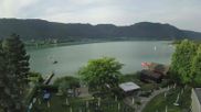 Archived webcam image showing Ossiacher See: Hotel Seerose on 14 Jul 2026 at 07:19