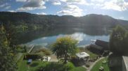 Archived webcam image showing Ossiacher See: Hotel Seerose on 12 Oct 2026 at 14:56