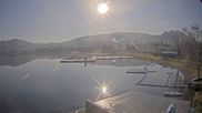 Archived webcam image showing Längsee lake on 4 Mar 2026 at 08:43