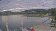Archived webcam image showing Längsee lake on 12 Jun 2026 at 06:00