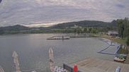 Archived webcam image showing Längsee lake on 12 Jun 2026 at 07:00