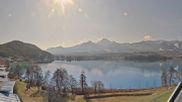 Archived webcam image showing Faaker See lake, direction south on 4 Mar 2026 at 10:48