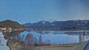 Archiviertes Webcam Bild: Panoramablick Faaker See am 04.03.2026 um 18:01 Uhr