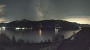 Archived webcam image showing Faaker See lake, direction south on 12 Jun 2026 at 02:55