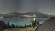Archived webcam image showing Faaker See lake, direction south on 1 Oct 2026 at 02:58