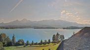 Archived webcam image showing Faaker See lake, direction south on 1 Oct 2026 at 14:58