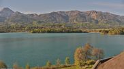 Archived webcam image showing Faaker See lake on 23 Apr 2026 at 08:05