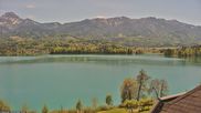 Archived webcam image showing Faaker See lake on 23 Apr 2026 at 14:05