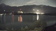 Archived webcam image showing Faaker See lake on 12 Jun 2026 at 00:00