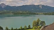Archived webcam image showing Faaker See lake on 12 Jun 2026 at 07:00