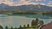Archived webcam image showing Faaker See lake on 12 Jun 2026 at 12:00