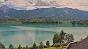 Archived webcam image showing Faaker See lake on 12 Jun 2026 at 14:00
