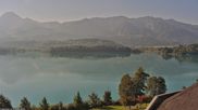 Archived webcam image showing Faaker See lake on 1 Oct 2026 at 10:56