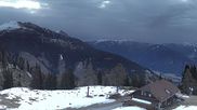 Archived webcam image showing Alpine tavern Almgasthof Fichtenheim on 1 Apr 2026 at 07:48