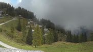 Archived webcam image showing Alpine tavern Almgasthof Fichtenheim on 12 Oct 2026 at 12:59