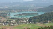 Archived webcam image showing Lake Faaker See on 1 Oct 2026 at 12:56