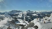 Archived webcam image showing Nassfeld: Panoramic view Gartnerkofel on 26 Feb 2026 at 14:34