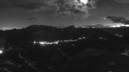 Archived webcam image showing Nassfeld: Panoramic view Gartnerkofel on 21 May 2026 at 00:58