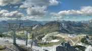 Archived webcam image showing Nassfeld: Panoramic view Gartnerkofel on 21 May 2026 at 10:58