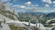 Archived webcam image showing Nassfeld: Panoramic view Gartnerkofel on 21 May 2026 at 18:58