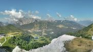 Archived webcam image showing Nassfeld: Panoramic view Gartnerkofel on 12 Jul 2026 at 10:12