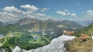 Archived webcam image showing Nassfeld: Panoramic view Gartnerkofel on 12 Jul 2026 at 12:12