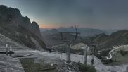Archived webcam image showing Nassfeld: Panoramic view Gartnerkofel on 9 Aug 2026 at 06:21